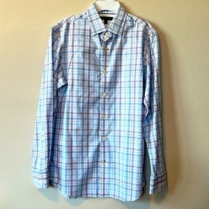 Banana Republic No Iron Slim Fit Dress Shirt. Mens size small